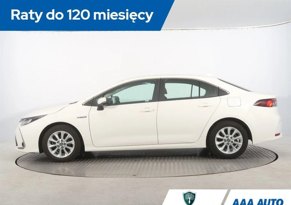 Toyota Corolla cena 84000 przebieg: 75893, rok produkcji 2021 z Ogrodzieniec małe 232